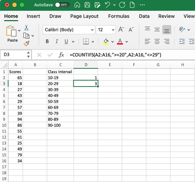 How To Calculate Frequency Distribution In Excel Geeksforgeeks