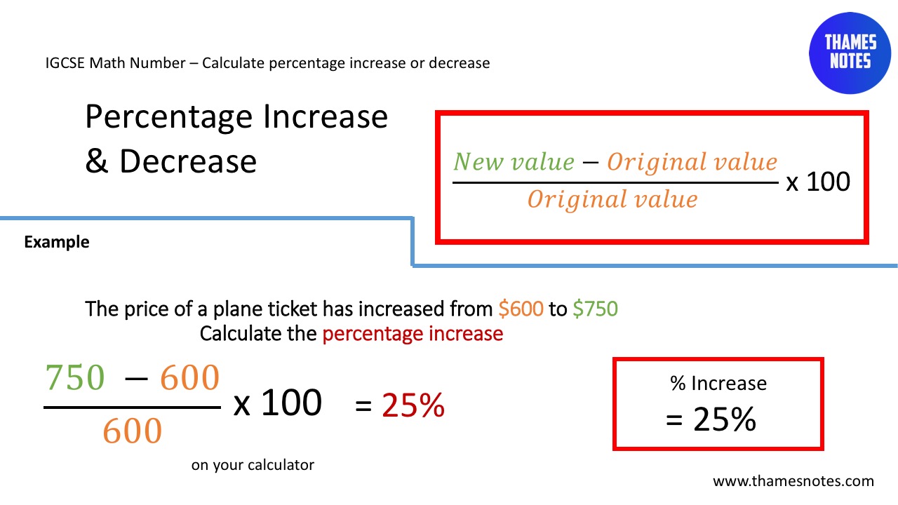 How To Calculate Increase Percentage Between Two Numbers Haiper Riset