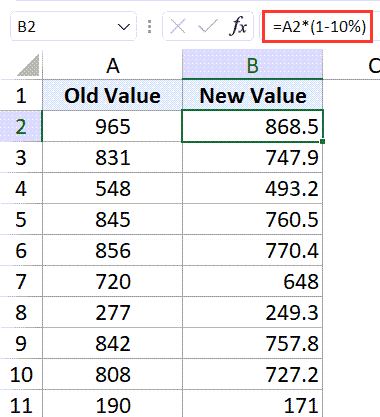 How To Calculate Percent Change In Excel Formula All Things How