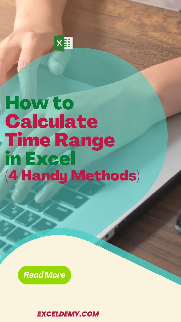 How To Calculate Time Range In Excel 4 Handy Methods Exceldemy