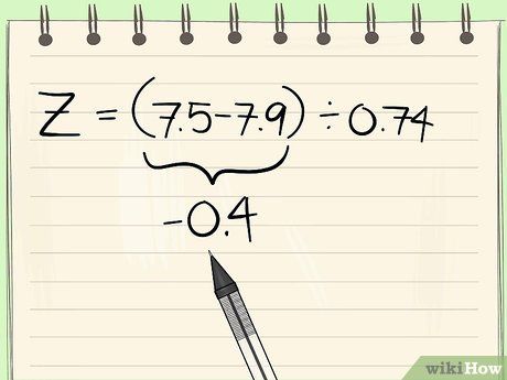 How To Calculate Z Scores 15 Steps With Pictures Wikihow