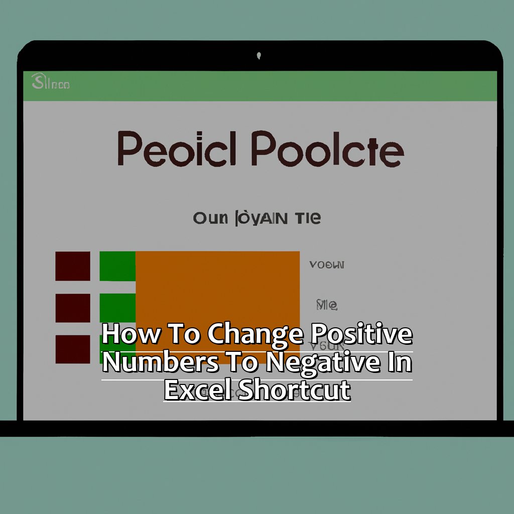 How To Change Positive Numbers To Negative In Excel 6 Ways