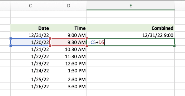 How To Combine Date And Time In Excel 3 Easy Ways