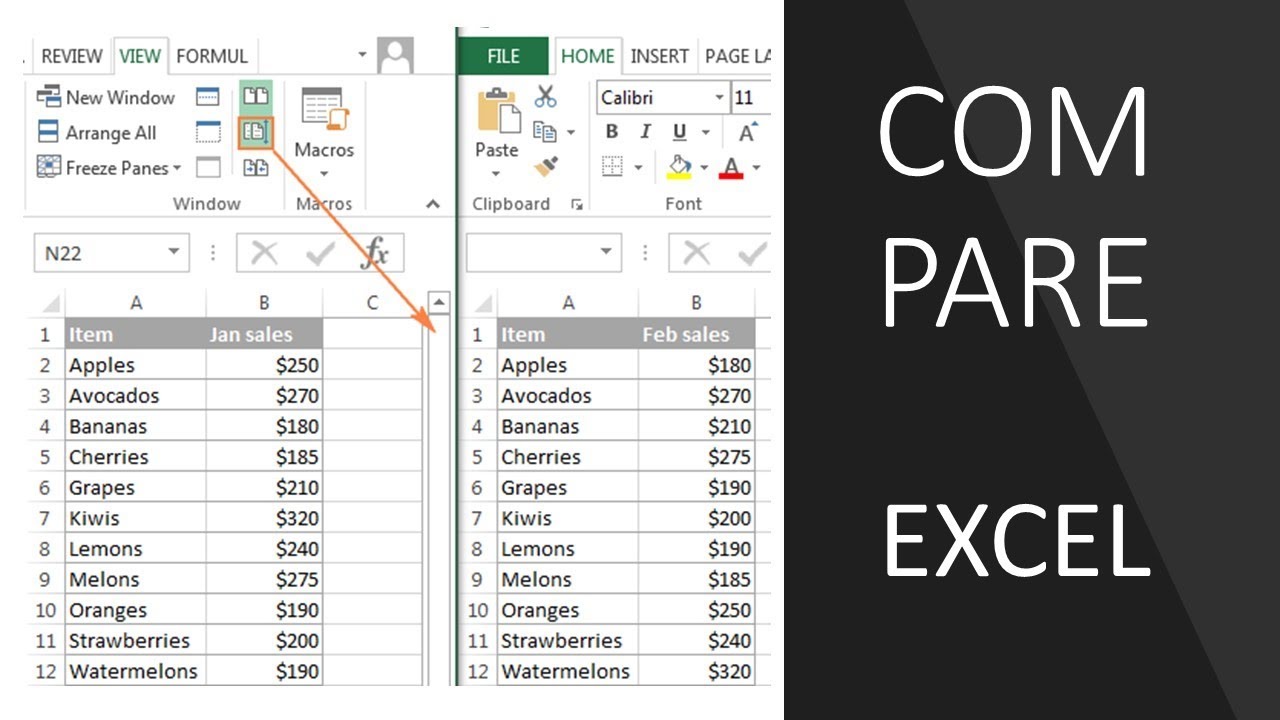 How To Compare Two Excel Spreadsheets For Differences Excel Tmp Artofit