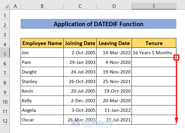 Calculate Employee Tenure in Excel: Quick Guide