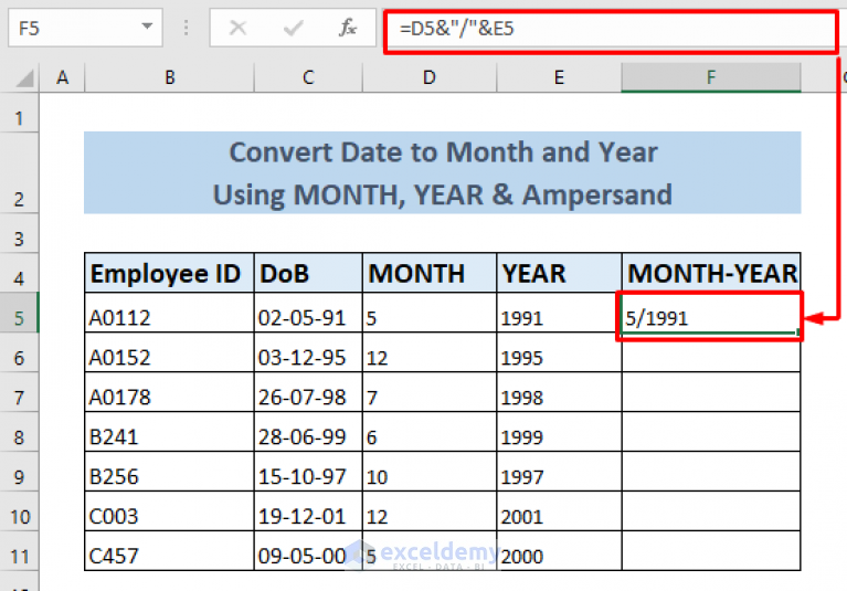 Convert Date to Month in Excel Easily