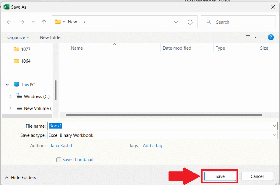 How To Convert A Workbook Into Binary Workbook In Microsoft Excel