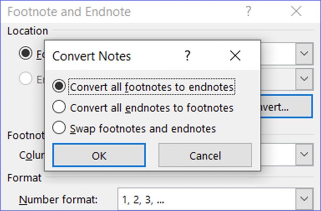 How To Convert All Footnotes To Endnotes In Word Excelnotes