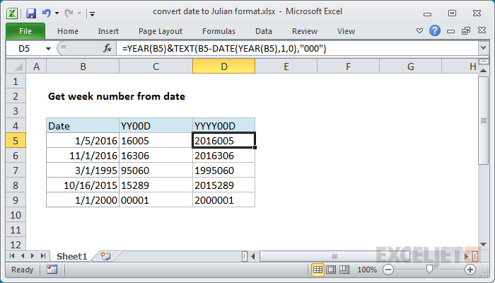 How To Convert Gregorian To Julian Date In Excel 3 Easy Methods