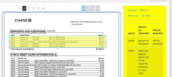 How To Copy Chase Bank Statements To Excel By Docuclipper Medium