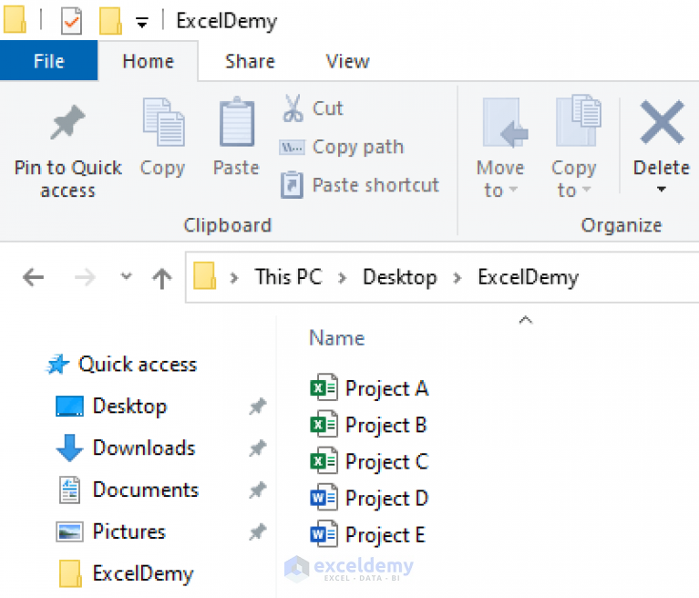 How To Copy File Names From Folder To Excel 4 Easy Methods