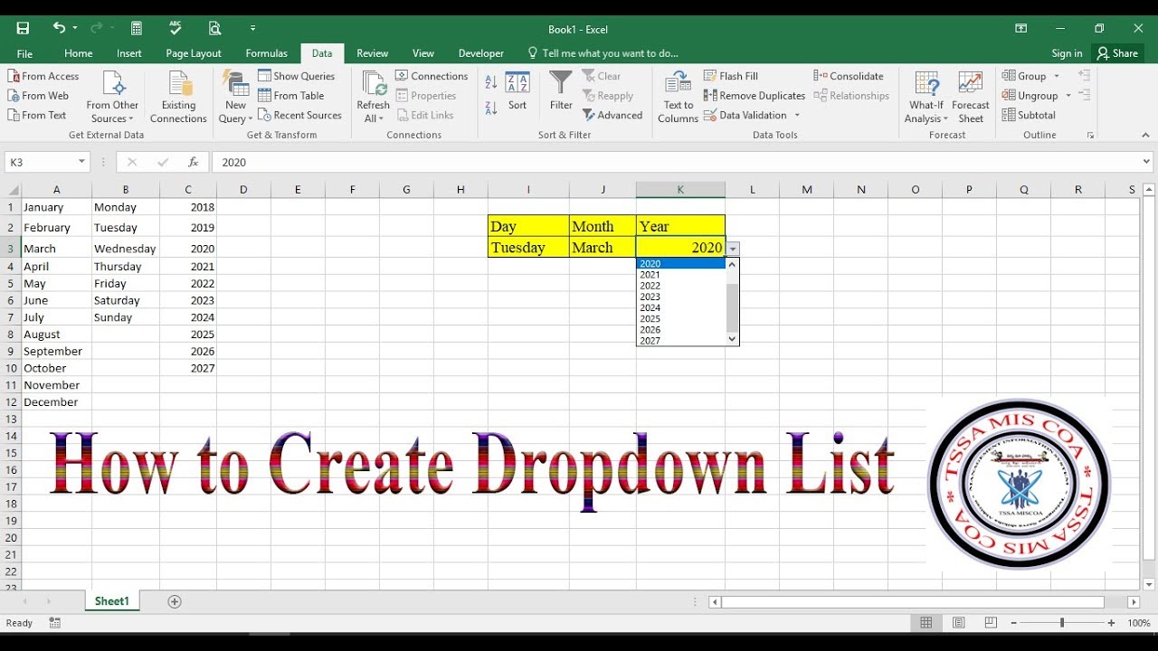 How To Create A Dropdown In Excel The Jotform Blog