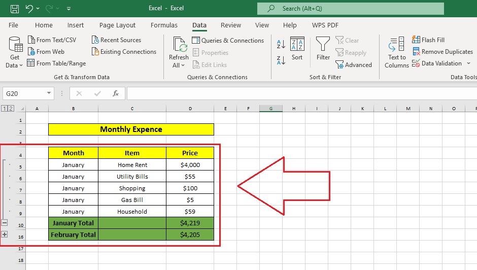 How To Create Collapsible Rows In Excel A Step By Step Guide Earn Amp Excel