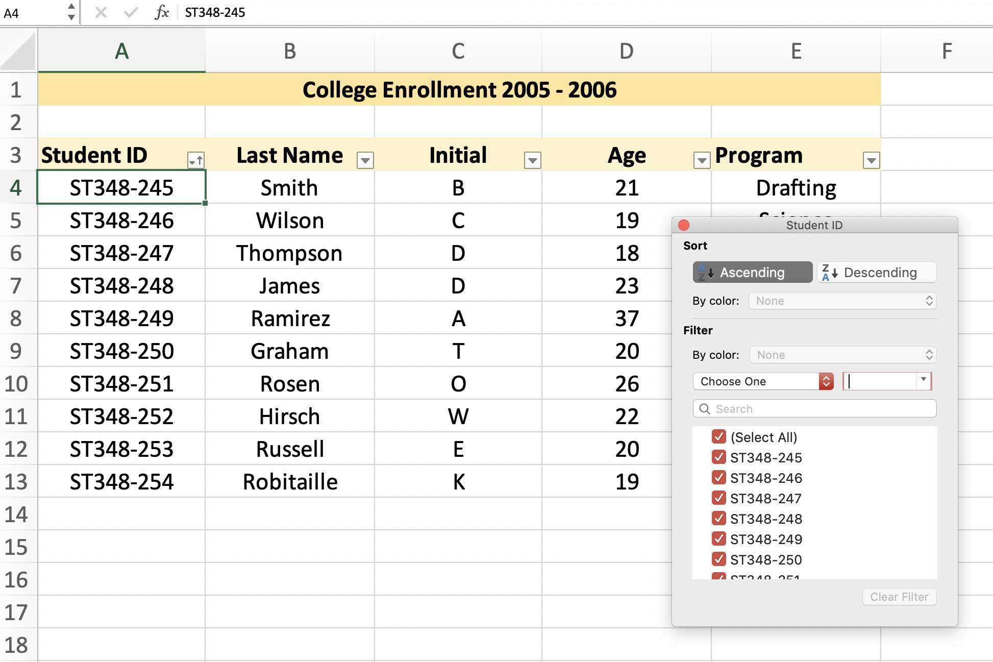 How To Create Data Lists In Excel Spreadsheets