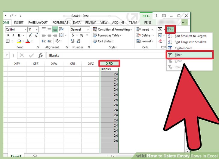 How To Delete Blank Cells In Excel Laptop Mag