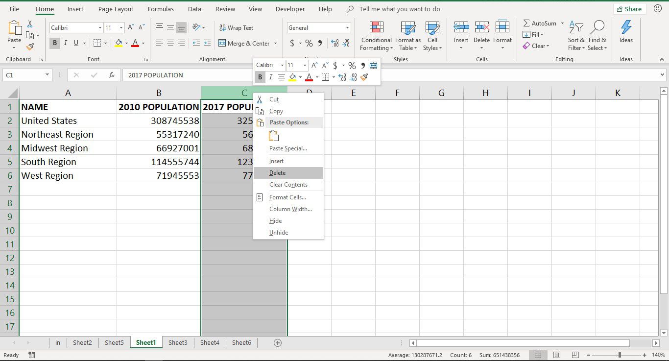 How To Delete Columns In Excel Compute Expert