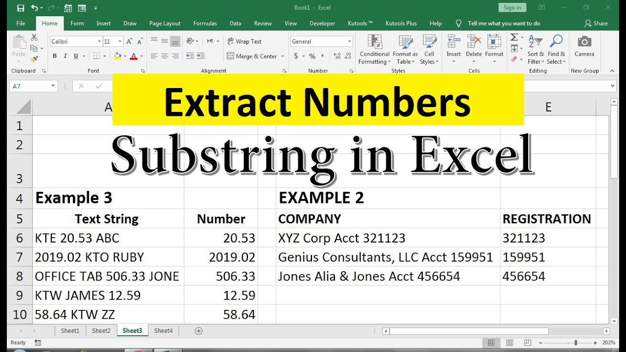 Excel Tip: Extract Numbers from Cells Easily