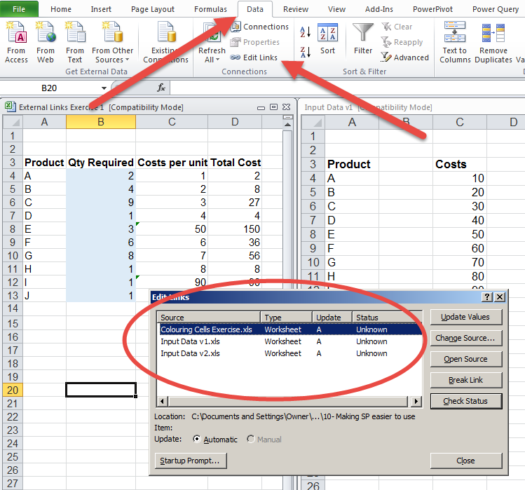 5 Ways to Find External Links in Excel Fast