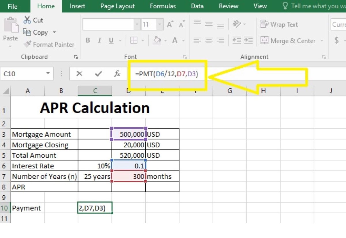 How To Find Apr In Excel Livewell