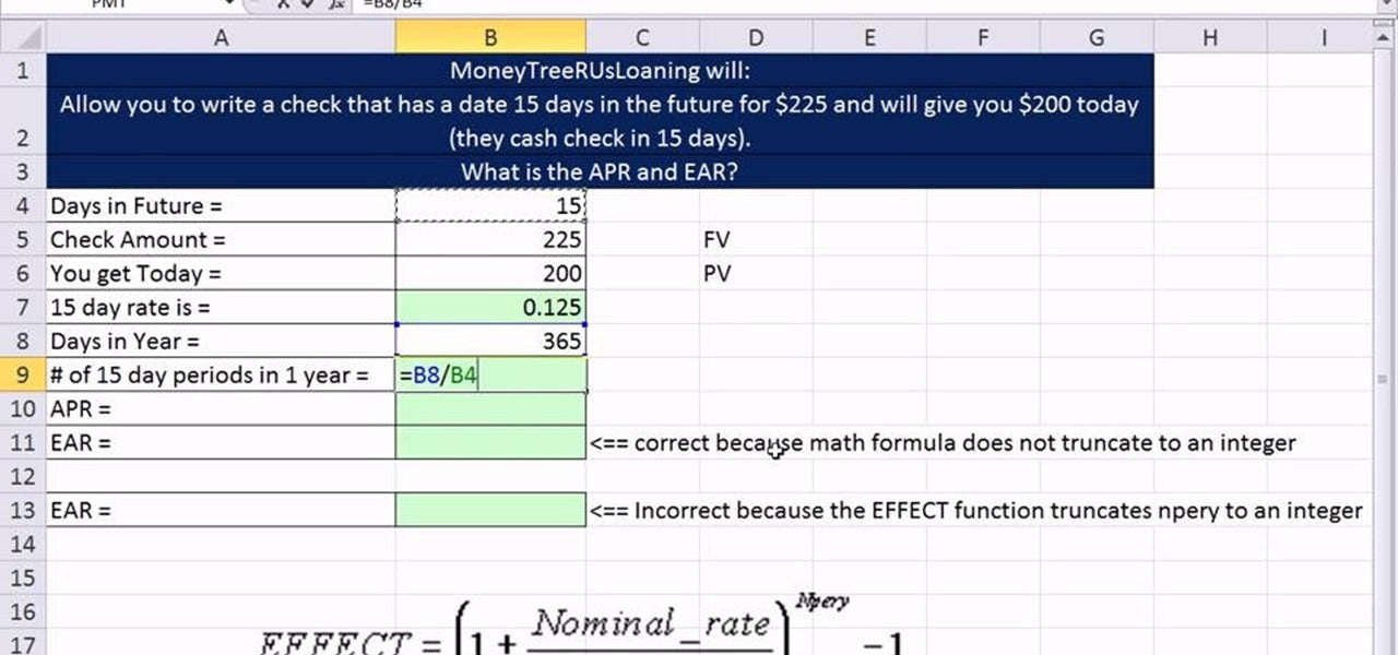 3 Simple Methods to Find APR in Excel