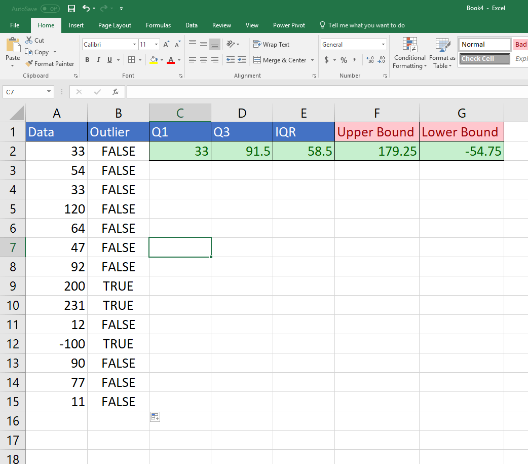 How To Find Outliers In Excel Absentdata