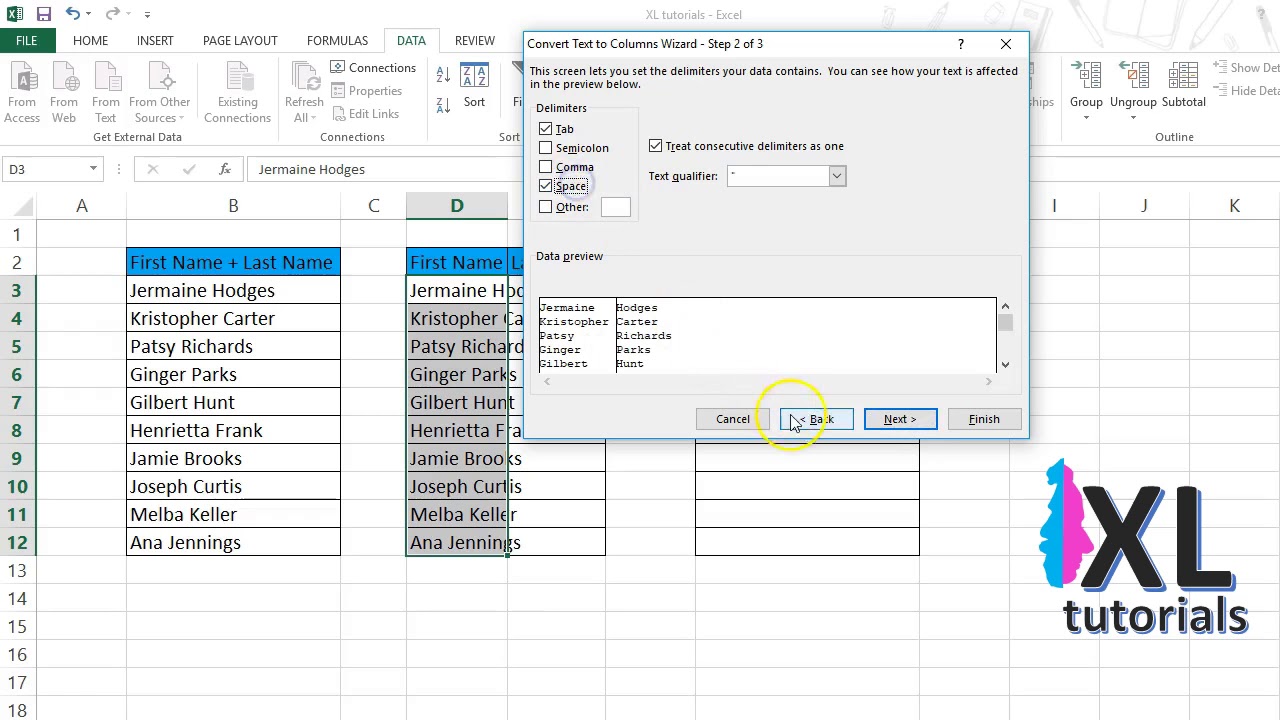 How To Flip The First And Last Name In Cells In Excel