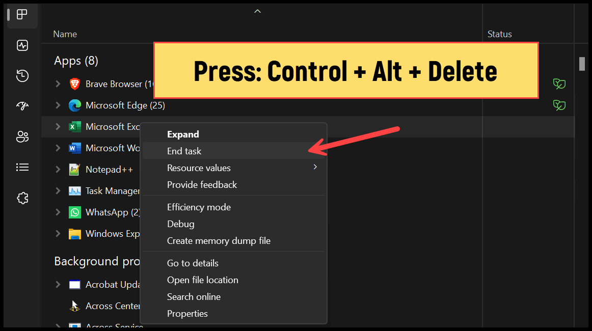 Force Close Excel: Quick Guide