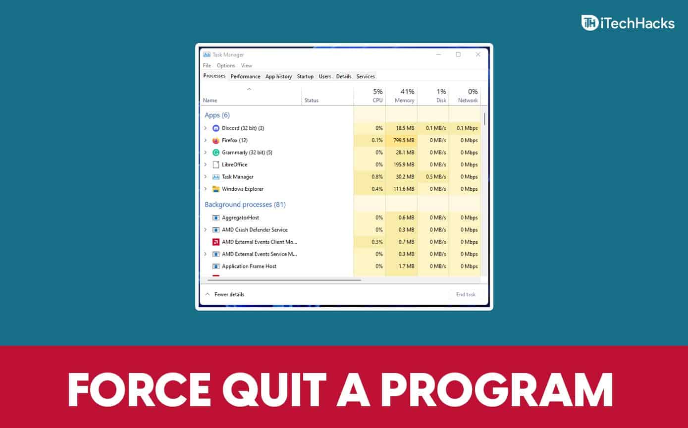 How To Force Quit Applications In Windows Zdnet