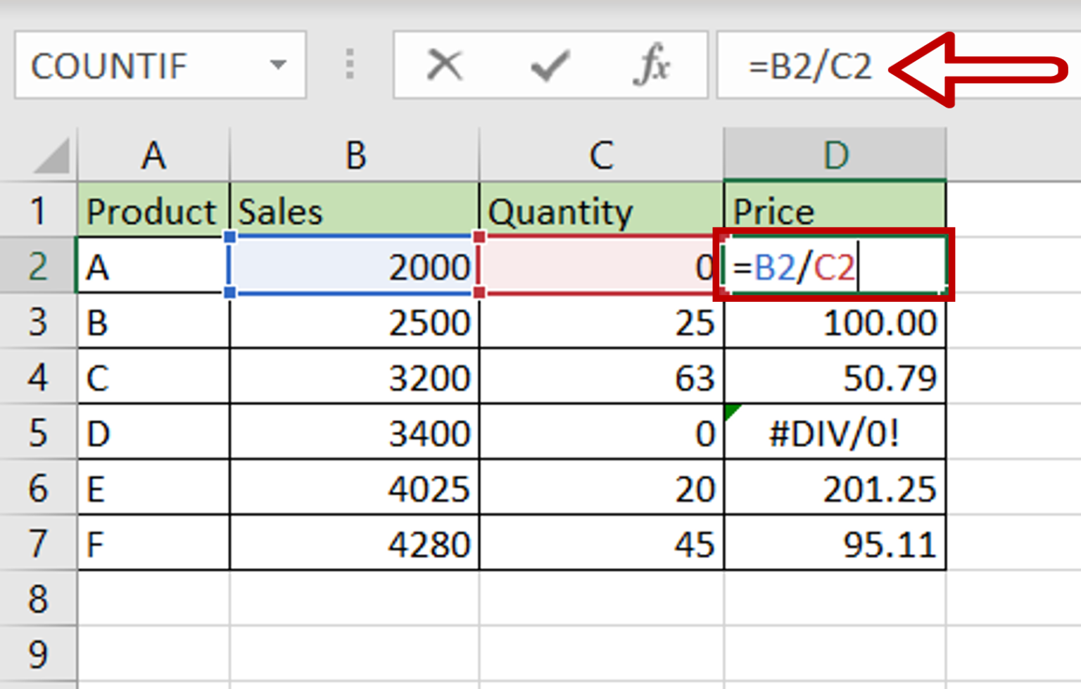 How To Get Rid Of Div 0 In Excel Spreadcheaters