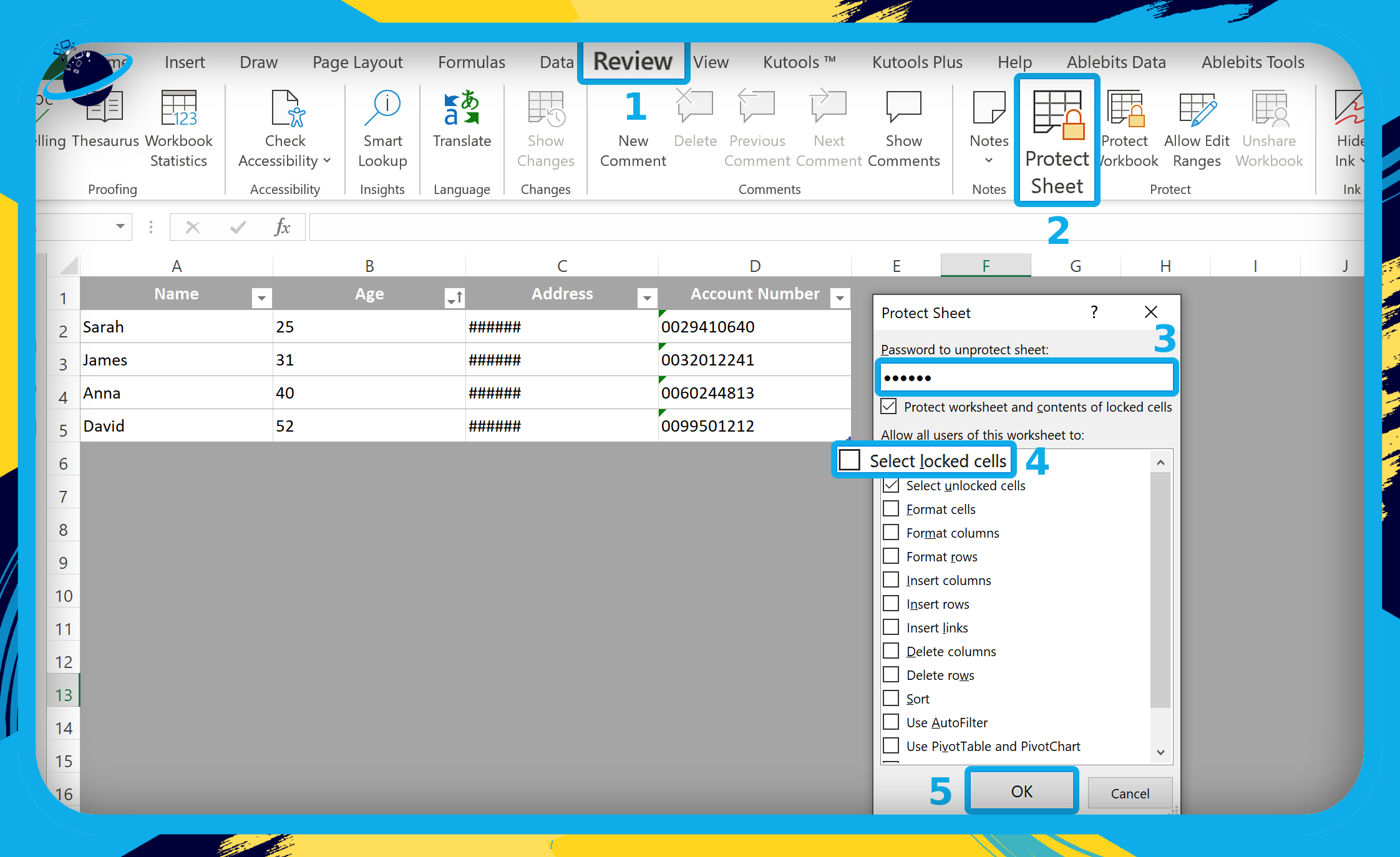 How To Grey Out Unused Areas Of A Worksheet Excel Business Tech Planet