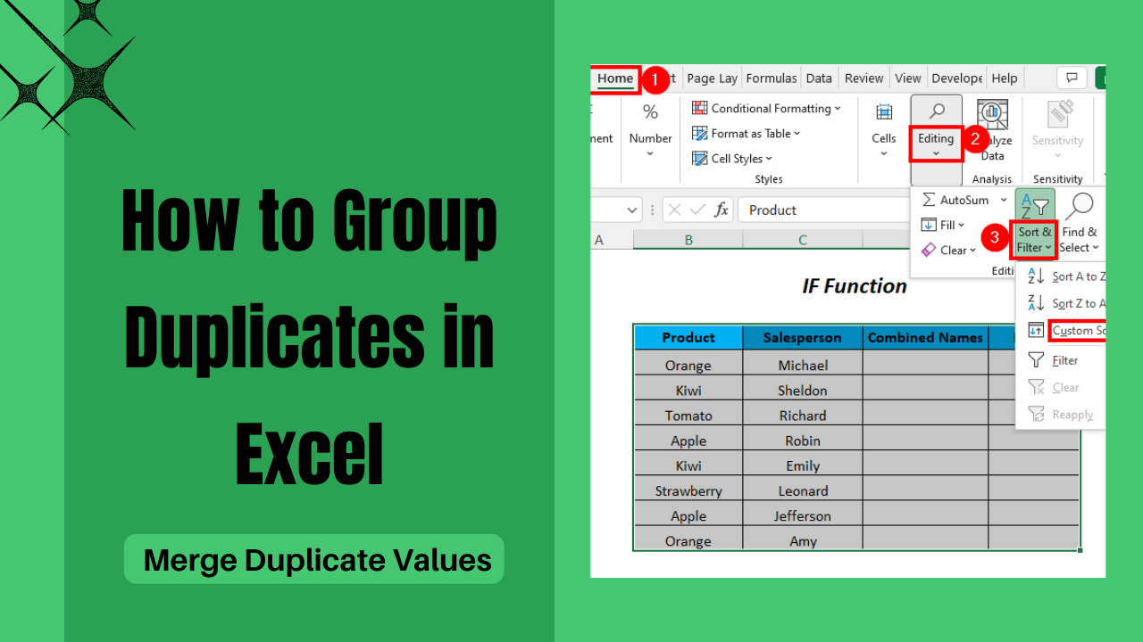 How To Group Duplicates In Excel Merge Duplicate Values Earn Excel