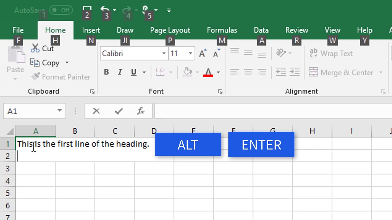 How To Have Multiple Lines In An Excel Cell Spreadcheaters