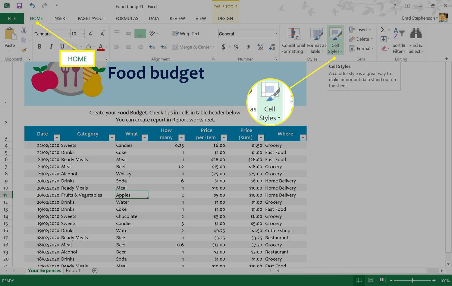 How To Highlight Cells And Text In Microsoft Excel