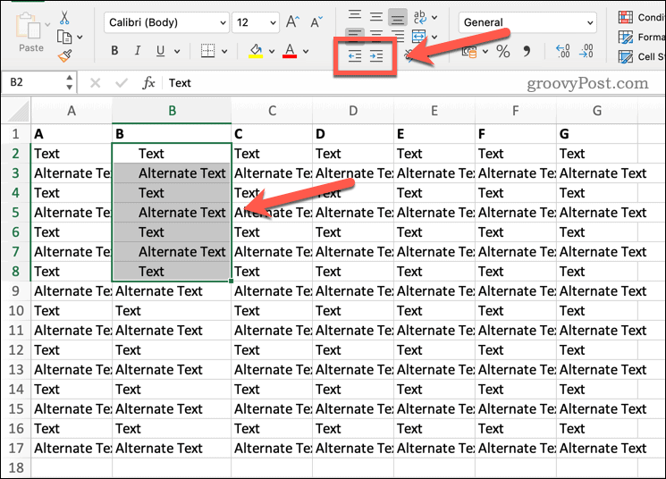 How To Indent In A Cell In Excel