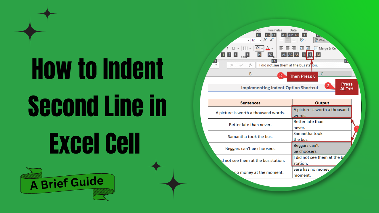 How To Indent Second Line In Excel Cell A Brief Guide Earn Excel