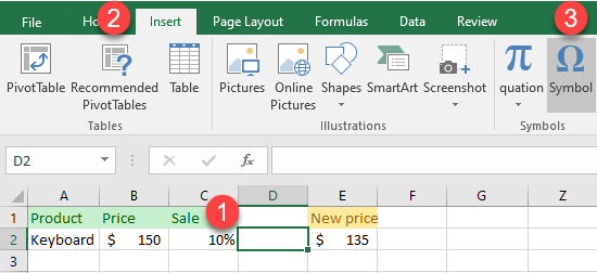 How To Insert An Arrow In Excel Amp Google Sheets Automate Excel