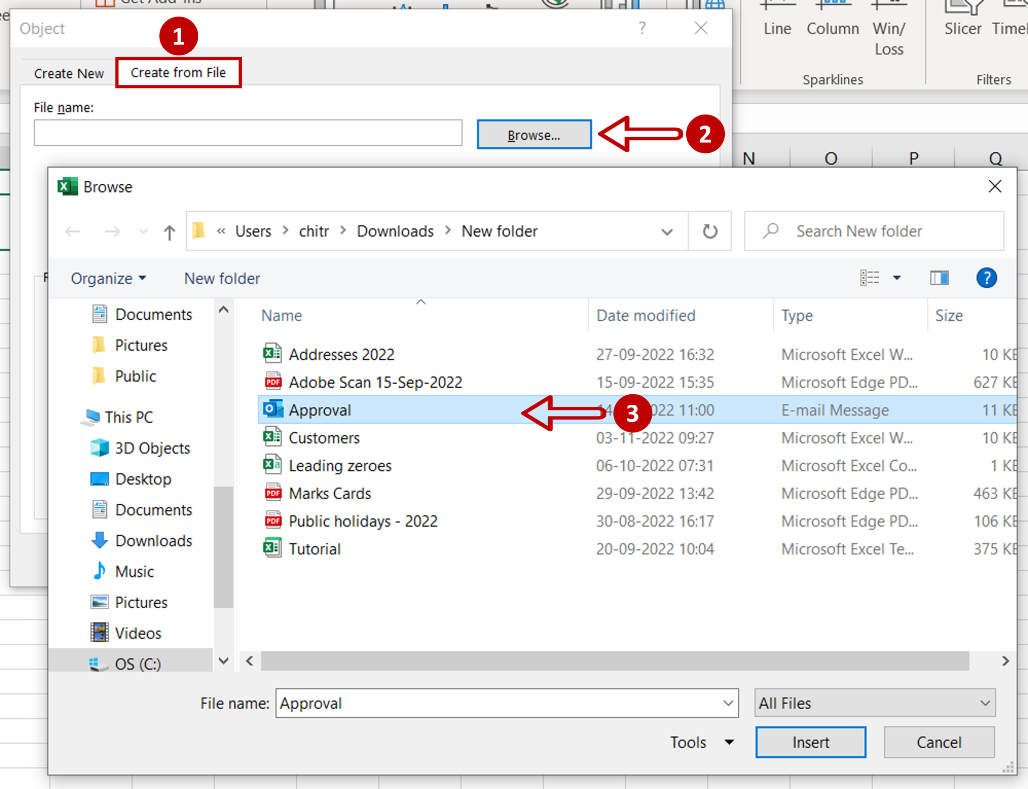 How To Insert An Email Into Excel Spreadcheaters