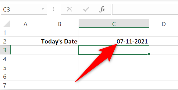 How To Insert Today S Date In Excel Worksheet Excel Tutorials