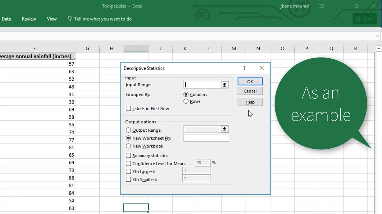 How To Install The Excel Data Analysis Toolpak In Excel