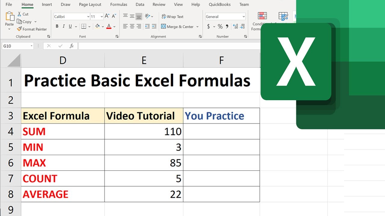 How To Learn Basic Excel Cousinyou14