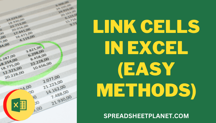 How To Link Cells In Excel Same Worksheet Between Worksheets Workbooks