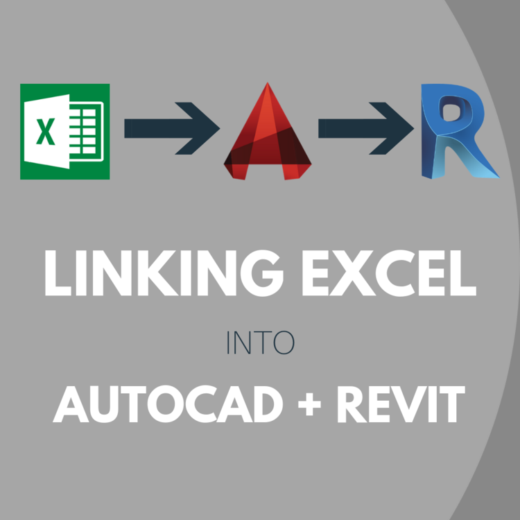 How To Link Excel Spreadsheets Into Autocad Revit The Student Architect