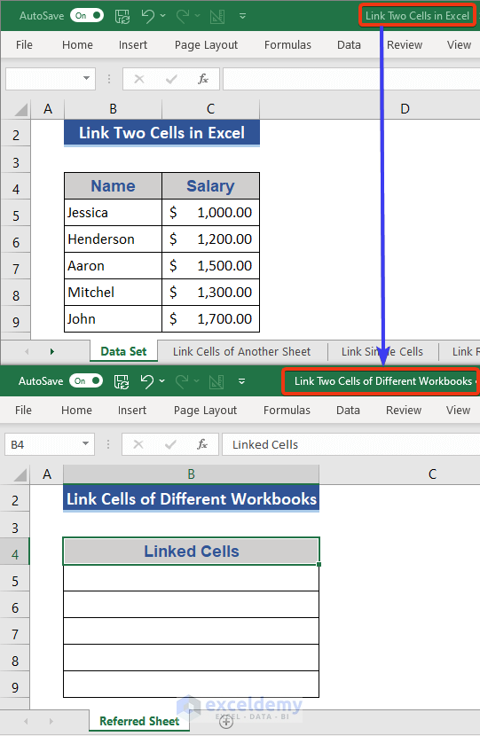 5 Simple Ways to Link Cells in Excel