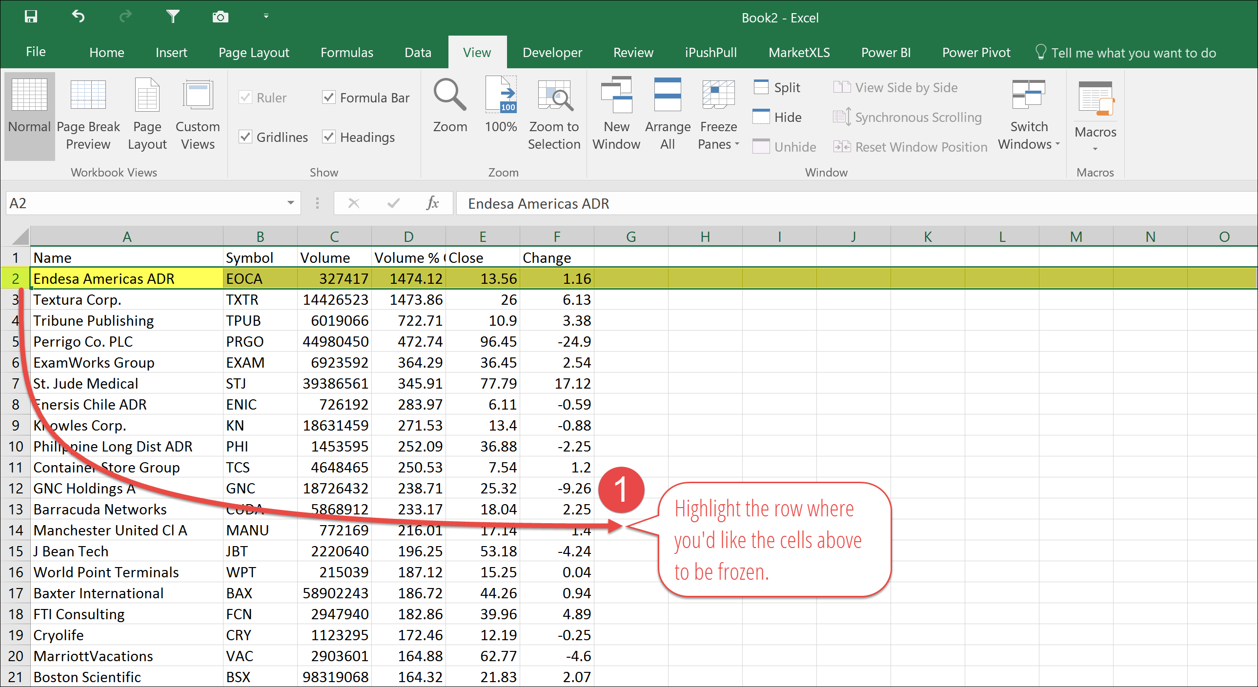 Unlock Excel Rows: See Your Data Instantly