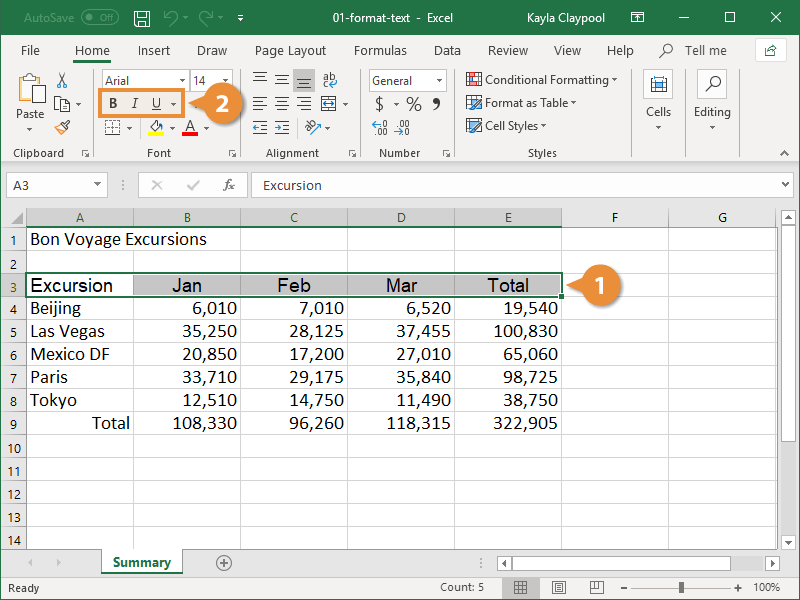 Easily Make Any Word Bold in Excel: Quick Guide