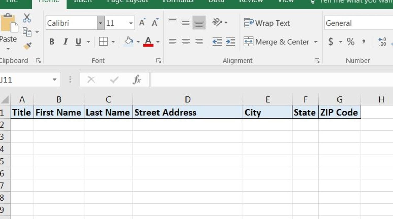 How To Make Avery Labels From An Excel Spreadsheet Techwalla