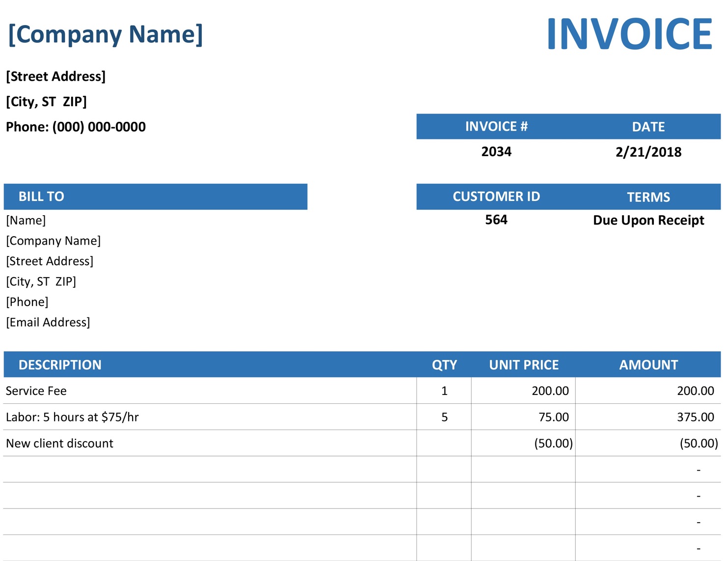 How To Make Invoice