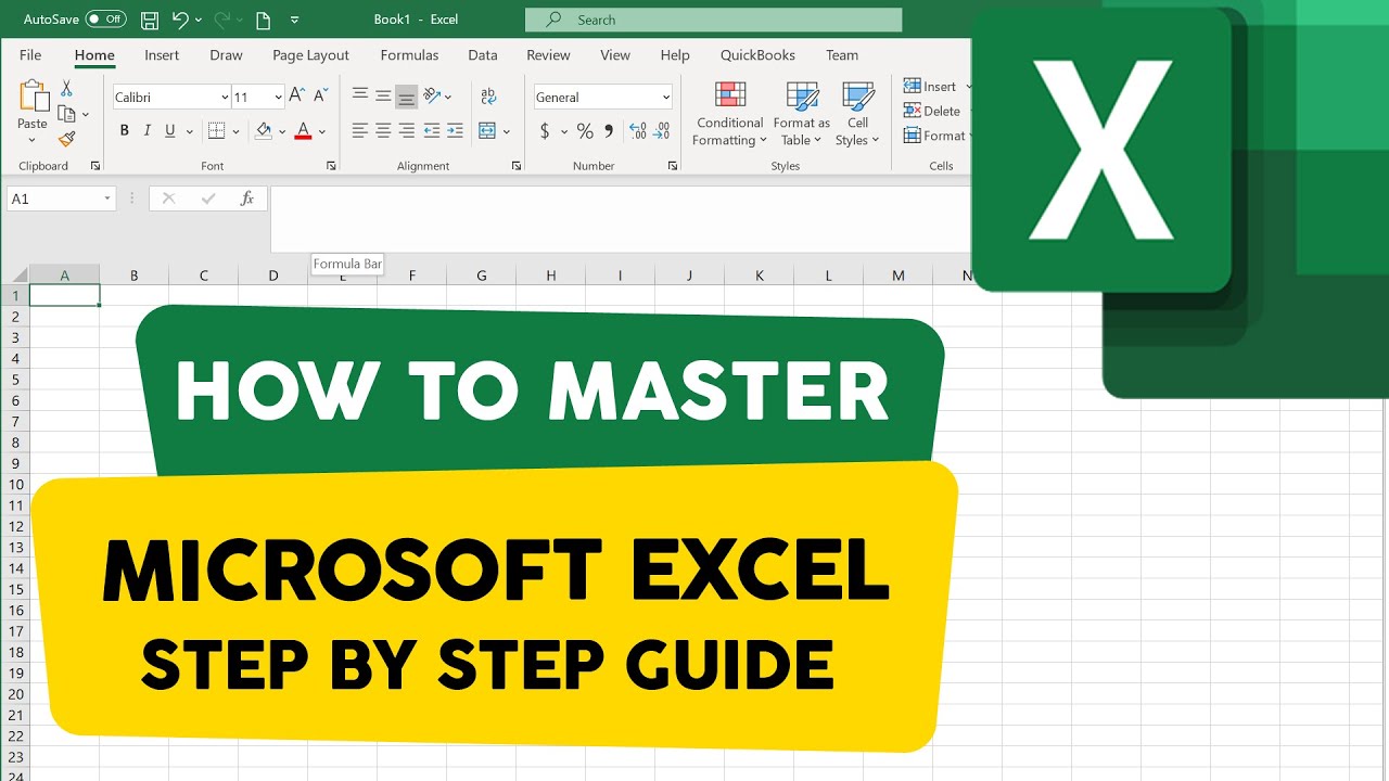 How To Master Microsoft Excel Step By Step Guide Youtube