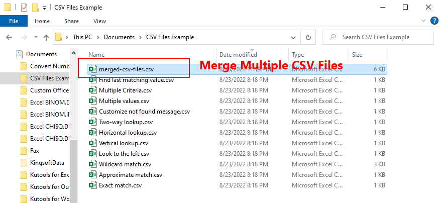 How To Merge Multiple Excel Csv Files Into One