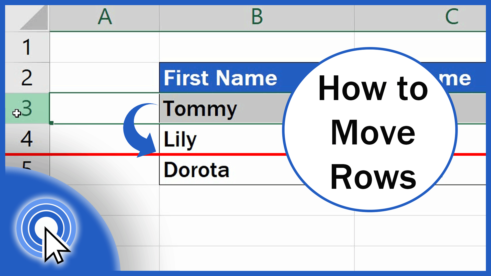 How To Move A Row Or A Column In Excel Wintips Org